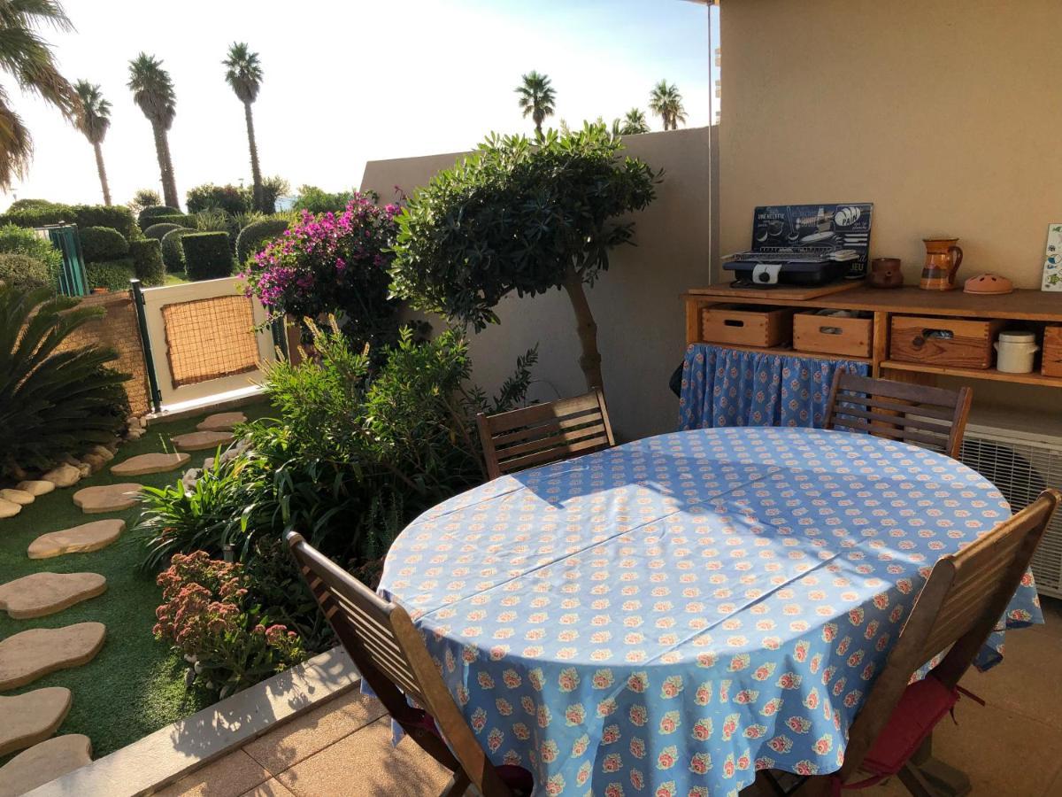 Le Jardin De La Plage - T2 - Terrasse Jardin 30M2 - Piscine - Clim- Wifi -Parking カネ エクステリア 写真